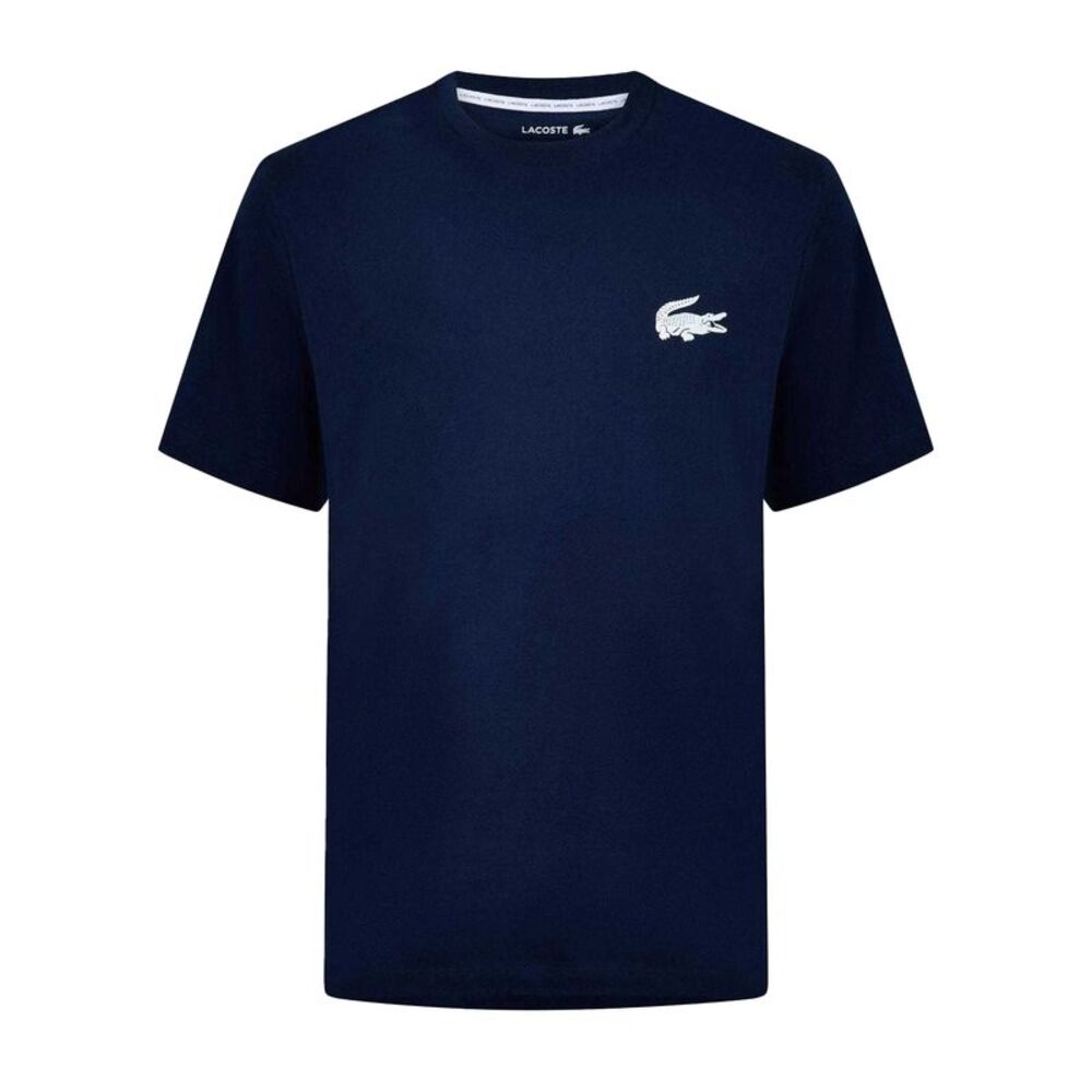 Lacoste Mens Croc Pajama Top / Navy